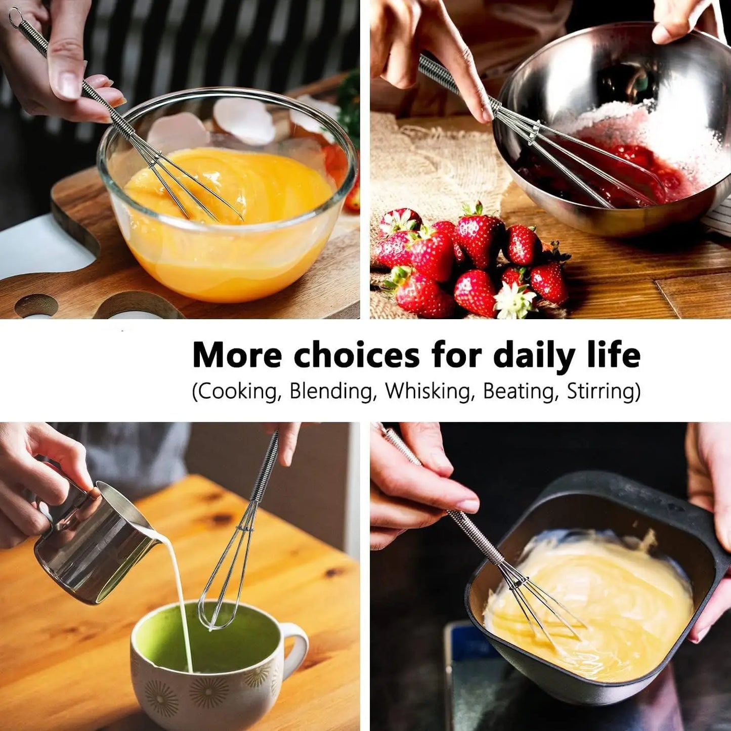 Kitchen Utensils Strainer & Small Whisk