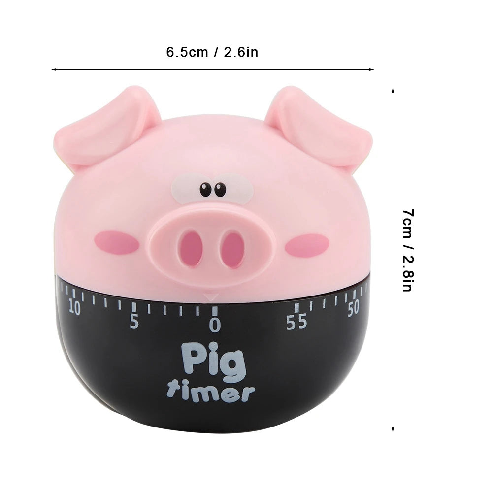 Cooking Timer Cute Cartoon Pig