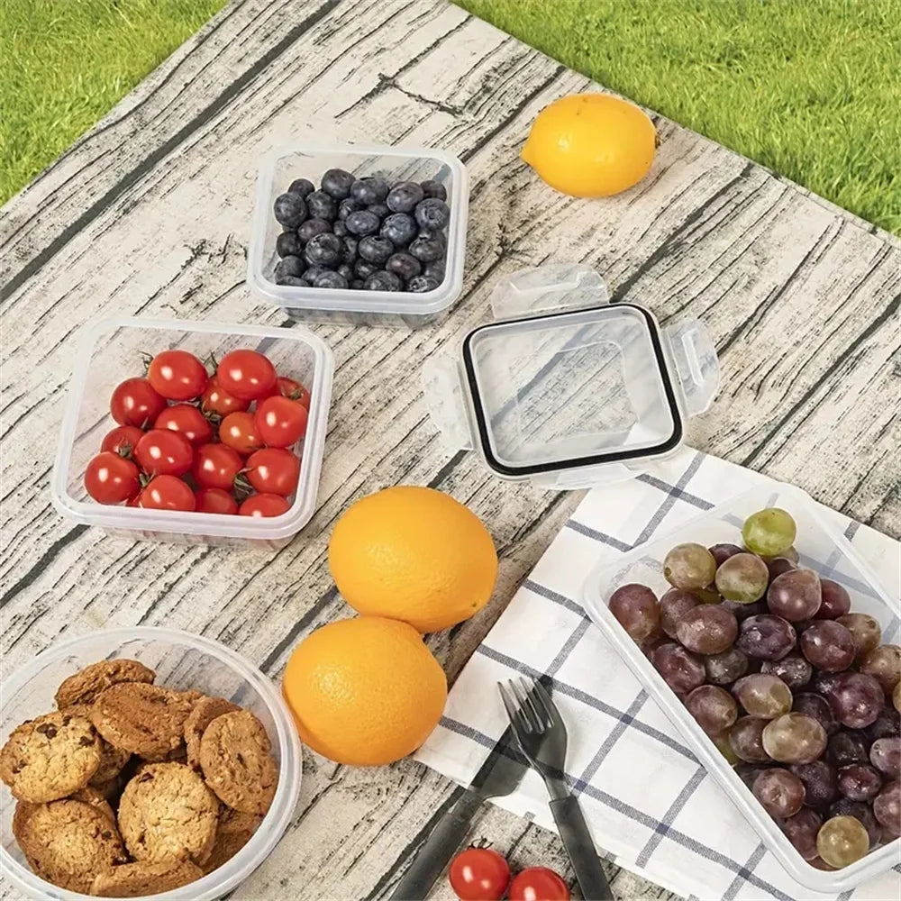 12pcs-set Food Airtight containers Lunch Boxes Set