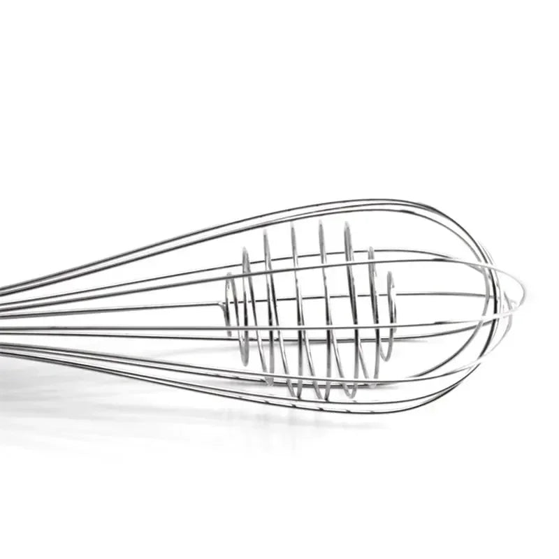 Manual Egg Blender with Wood Handle