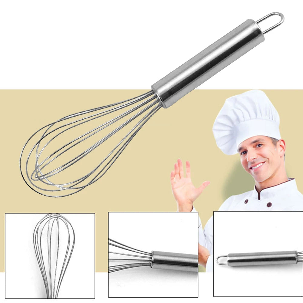 8 Inch Wire Whisk Home Kitchen Accessories