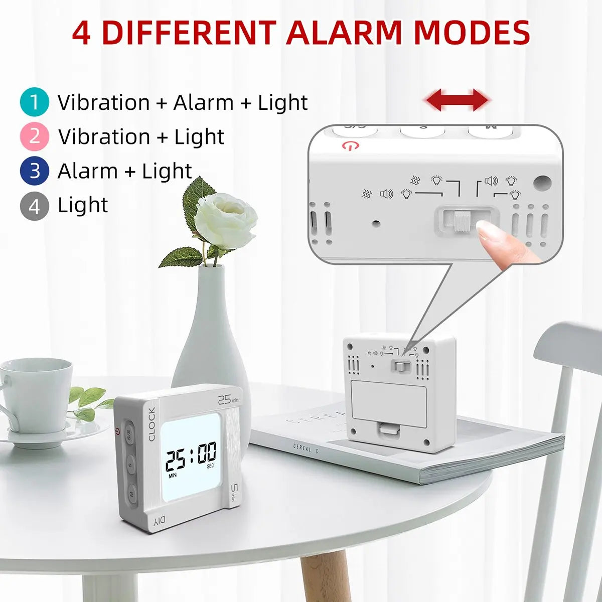 Digital Kitchen Timer Rotating Timer