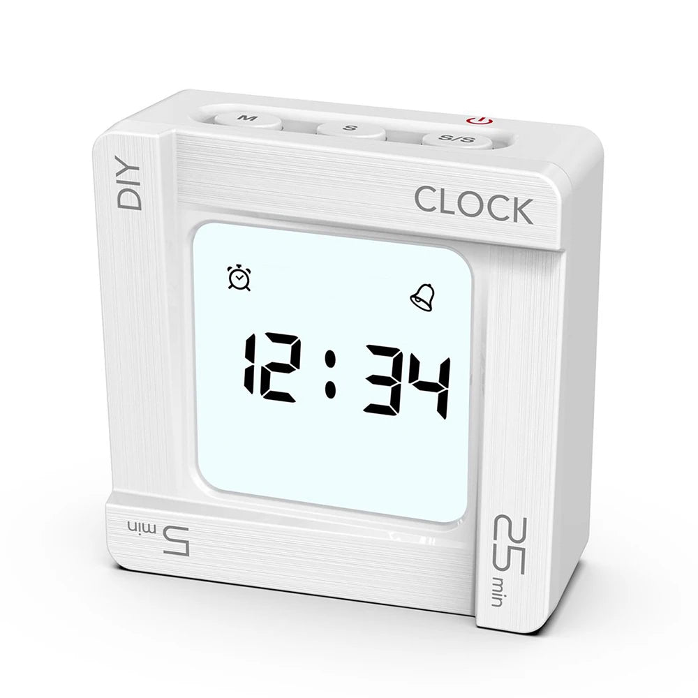 Digital Kitchen Timer Rotating Timer