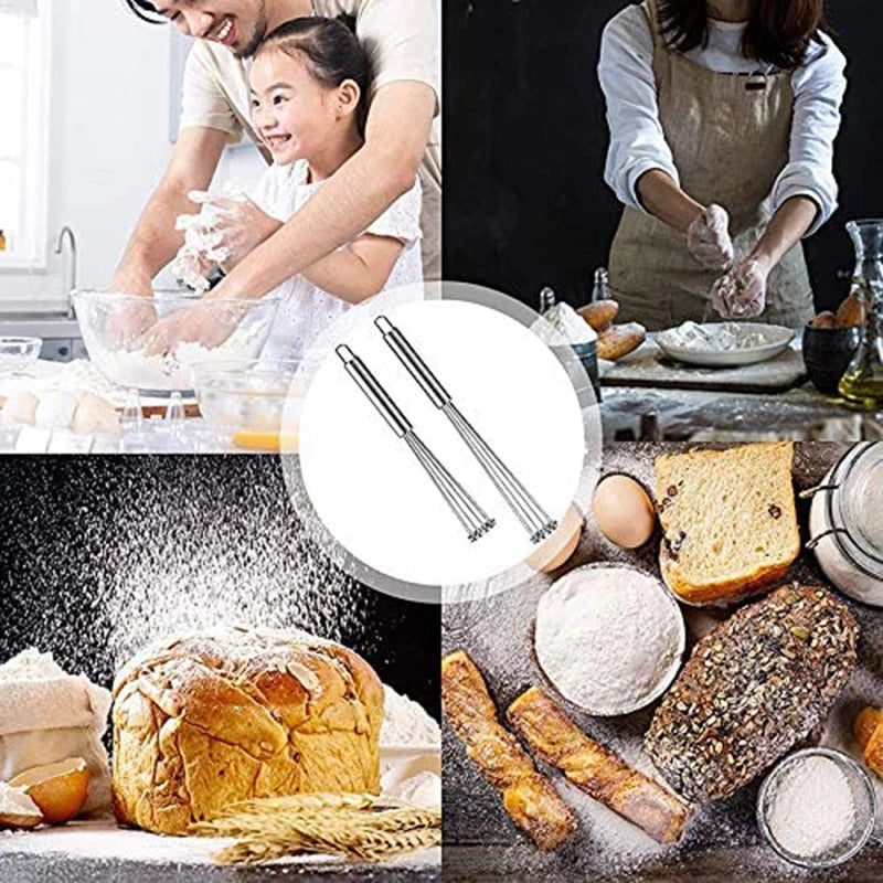 Stainless Steel Ball Whisk Set