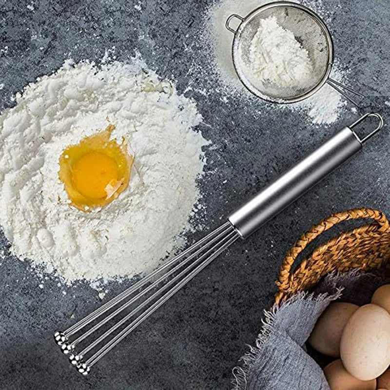 Stainless Steel Ball Whisk Set