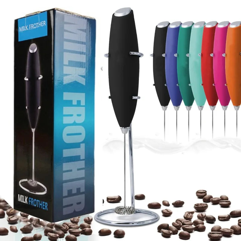 Electric Milk Frother Handheld Mini Foamer