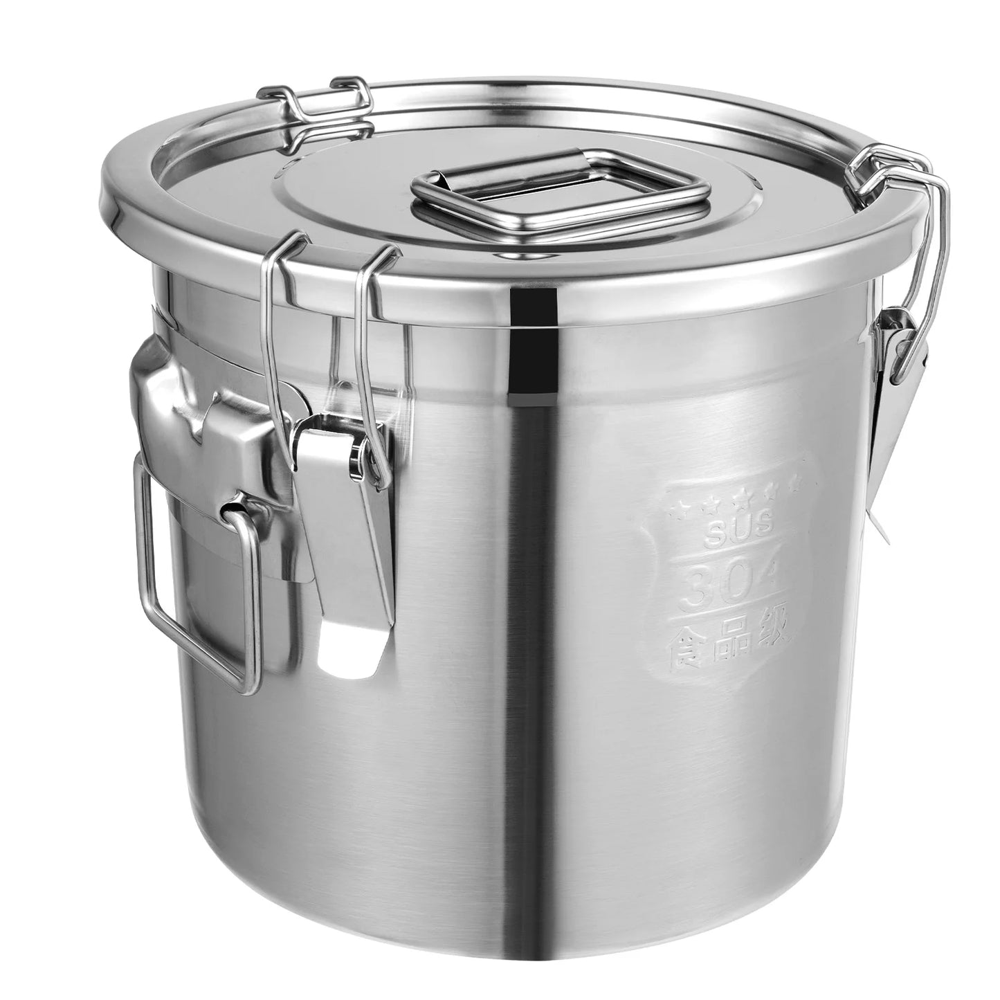 12L Stainless Steel Airtight Cereal Container