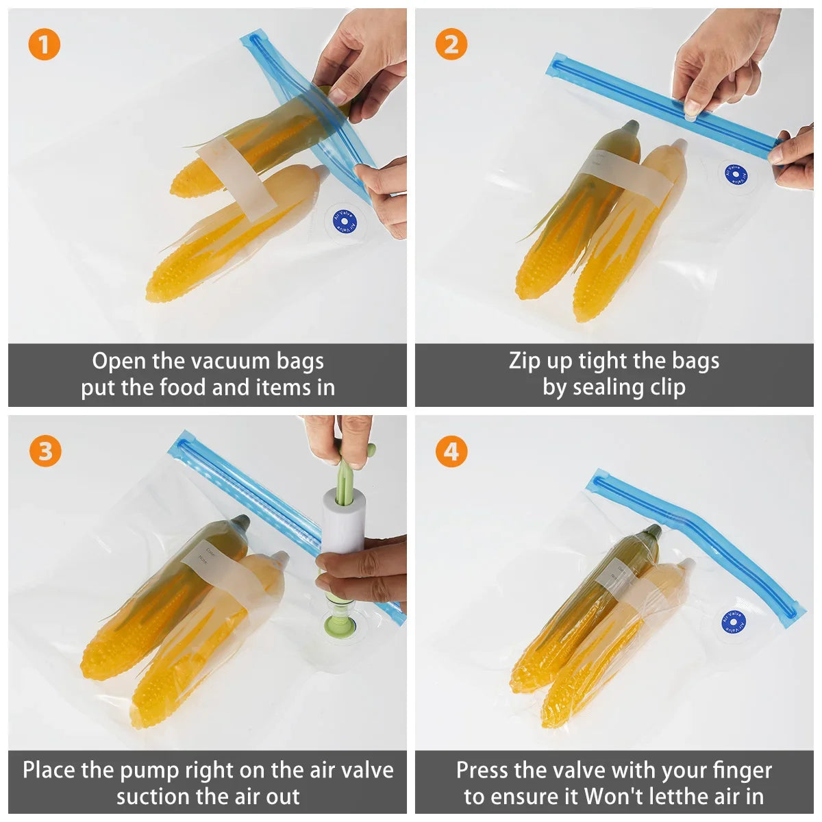 Kitchen Food Sous Vide Bags