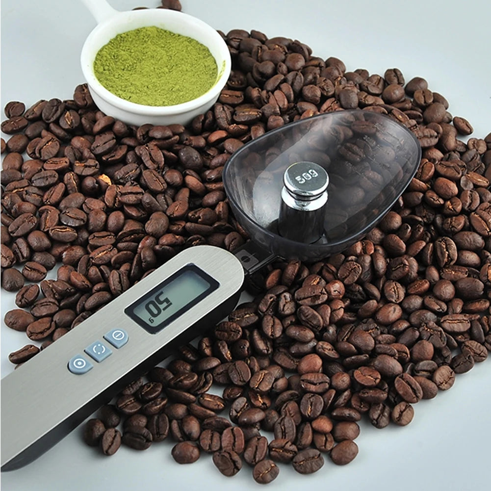 25cm LCD Digital Kitchen Scale with Two Spoon Head