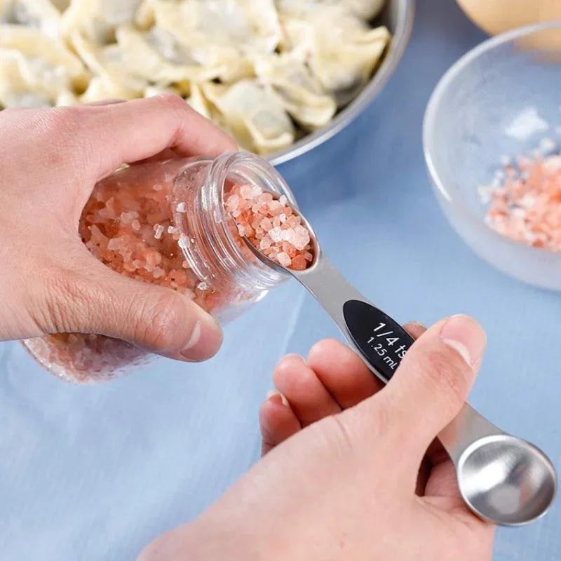 8Pcs/Set Magnetic Measuring Spoon Set