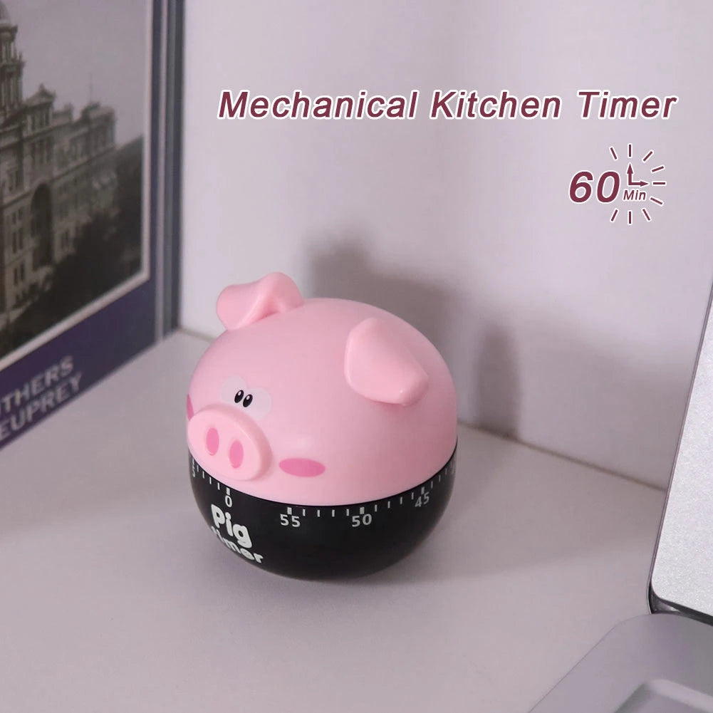 Cooking Timer Cute Cartoon Pig