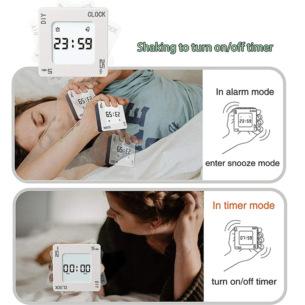 Digital Kitchen Timer Rotating Timer