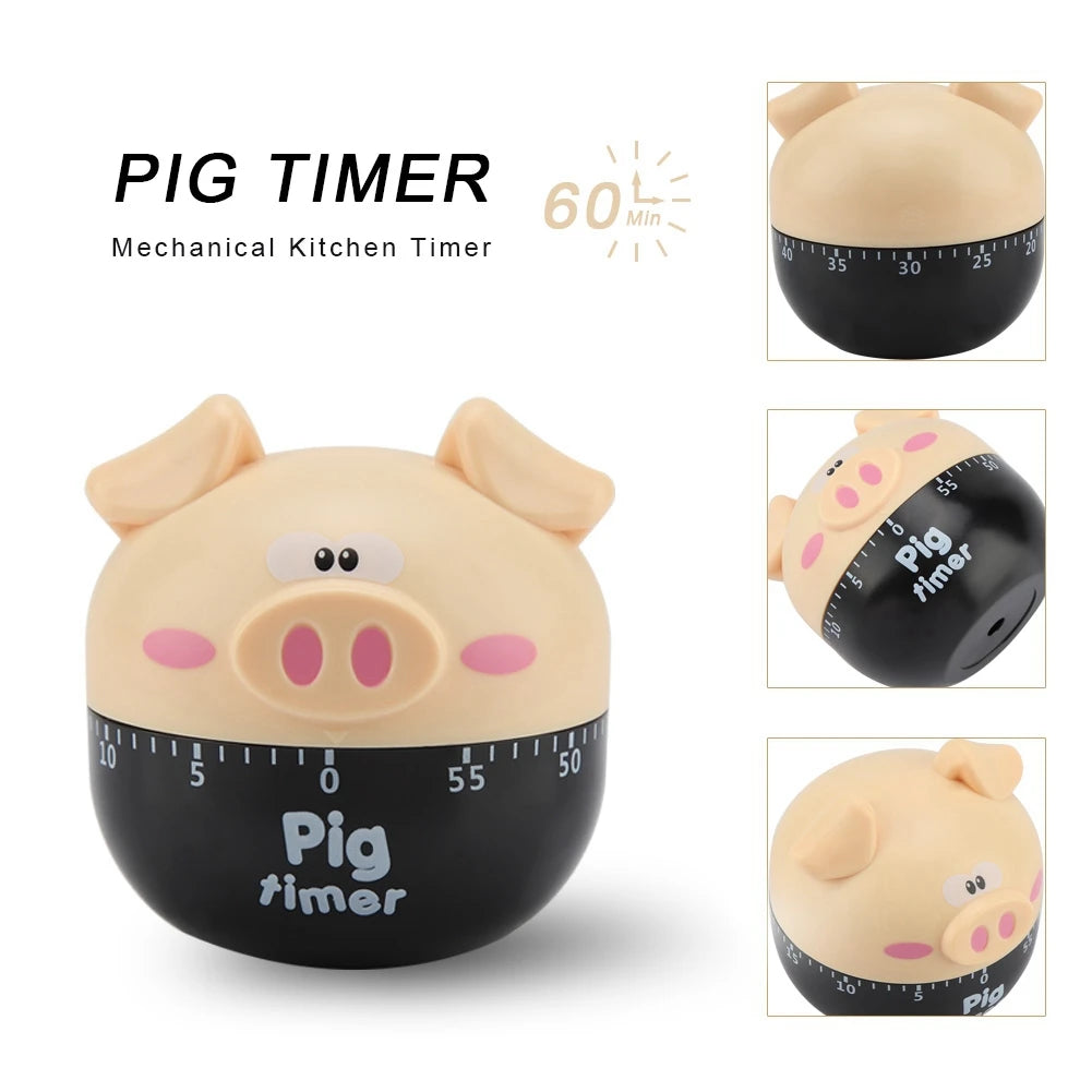 Cooking Timer Cute Cartoon Pig