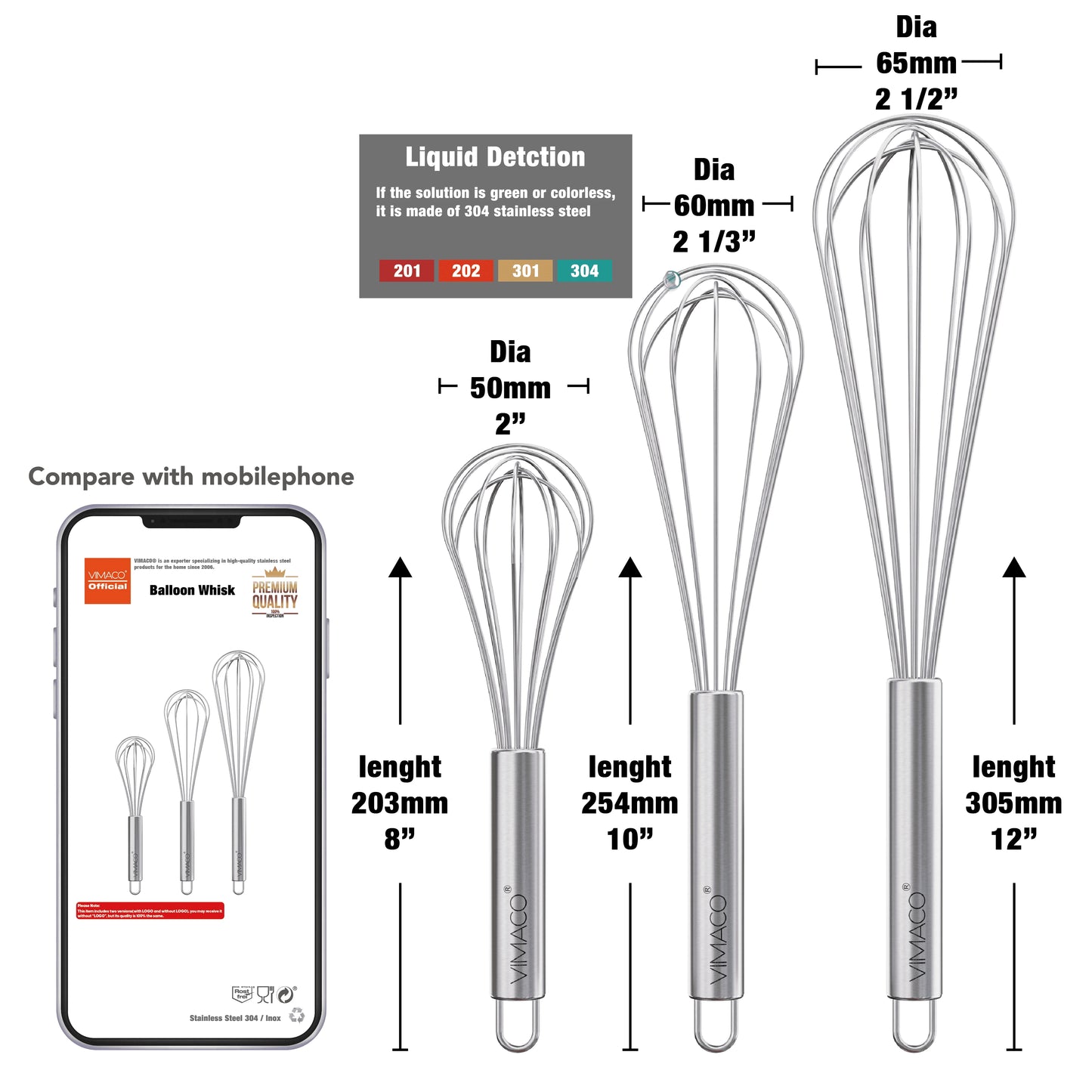 Balloon Whisk Stainless Steel