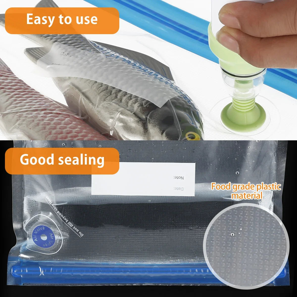Kitchen Food Sous Vide Bags
