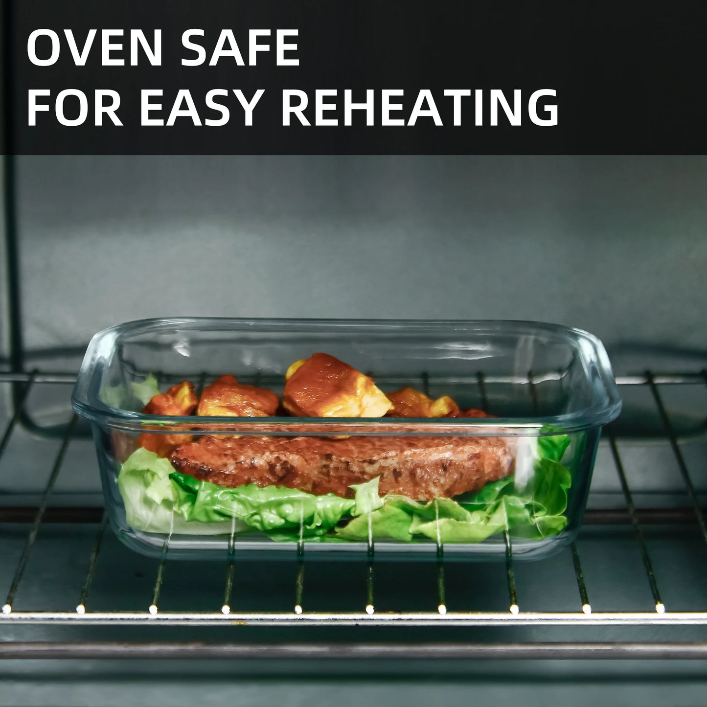 Glass Food Storage Containers with Lids
