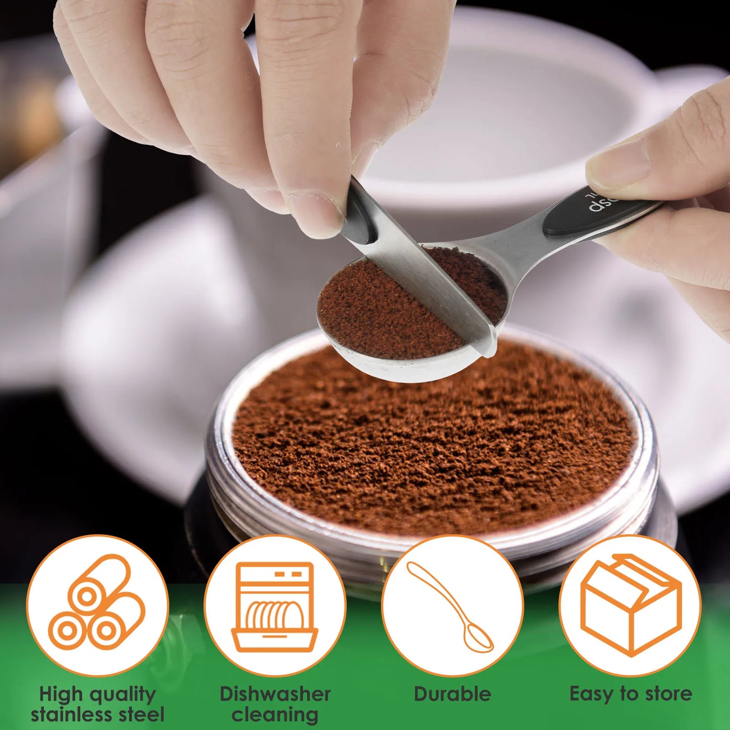 16Pcs Magnetic Measuring Cups and Spoons Set
